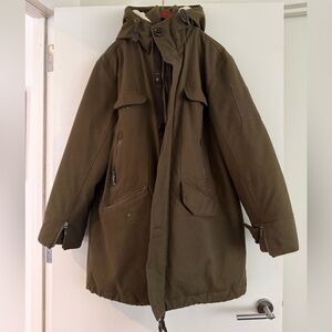 RAINFOREST Military Green Hooded Jacket